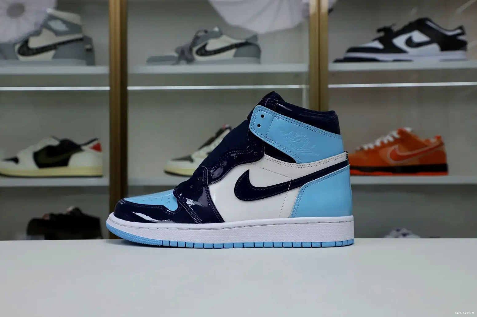 JORDAN HIGH 1 AIR CHILL' RETRO OG 'BLUE Kimikick WMNS 0403